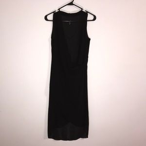 Black asymmetric H&M dress. Size 2